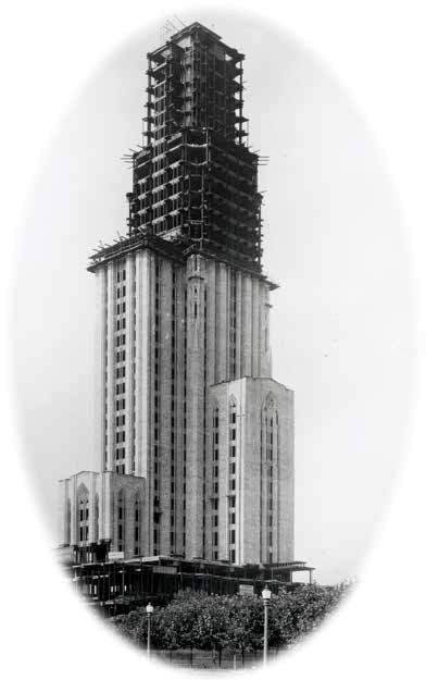 Cathedral of Learning being built